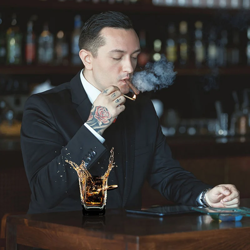 Whiskeyglas "Schusswechsel"