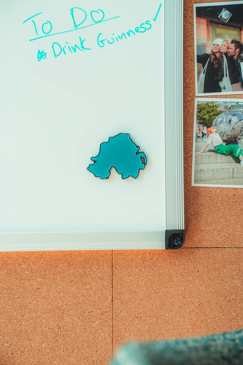 Northern Ireland Map Magnet | Born and Bred