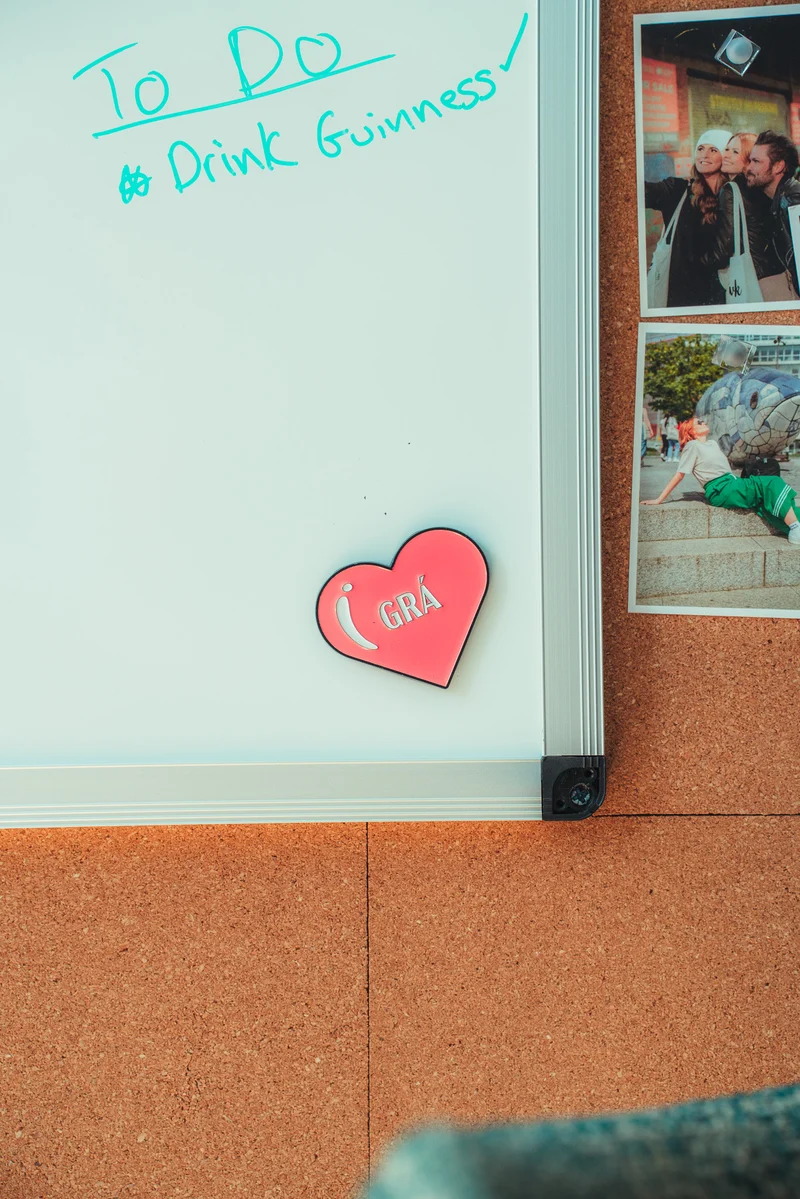 Grá Heart Magnet | Born and Bred