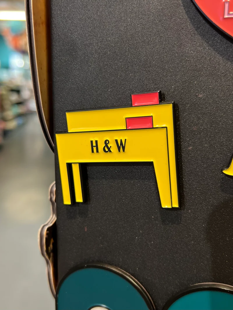 H&W Cranes Magnet | Born and Bred
