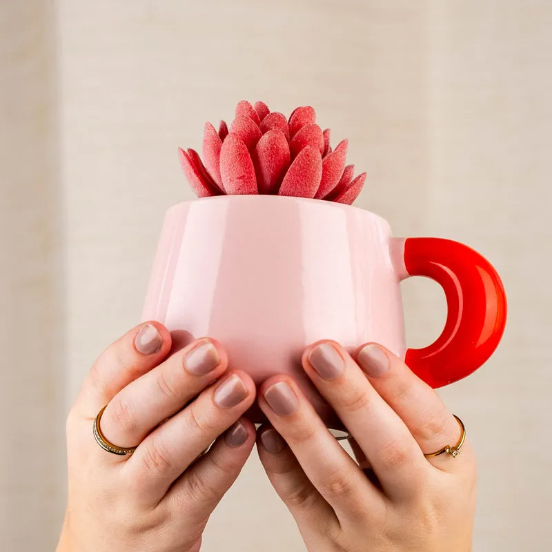 Magnet-Henkel-Pott ROSÉBLUSH ohne Pad