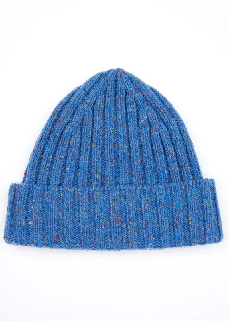 Luxe Cashmere Aran Ribbed Hat | Marina