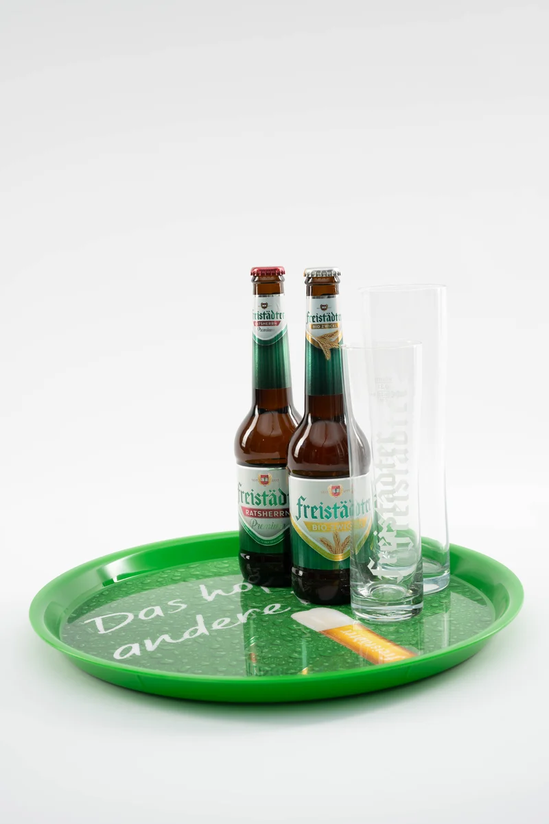 Freistädter Bier Serviertasse