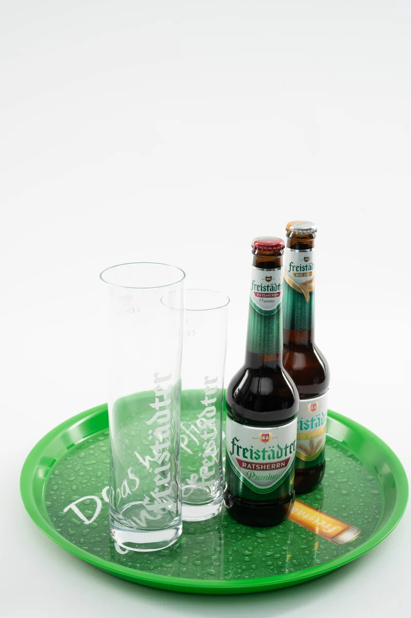 Freistädter Bier Serviertasse