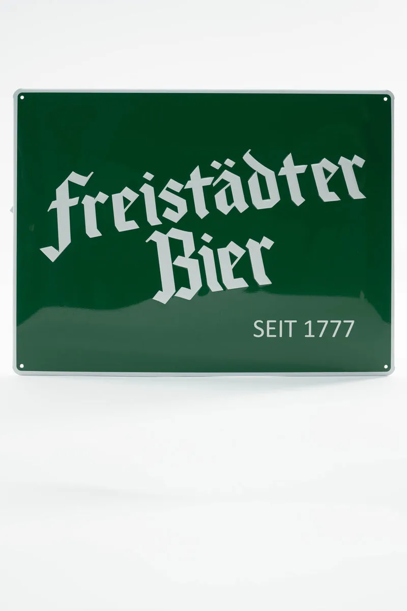 Freistädter Bier Werbetafel