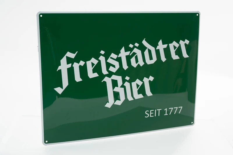 Freistädter Bier Werbetafel