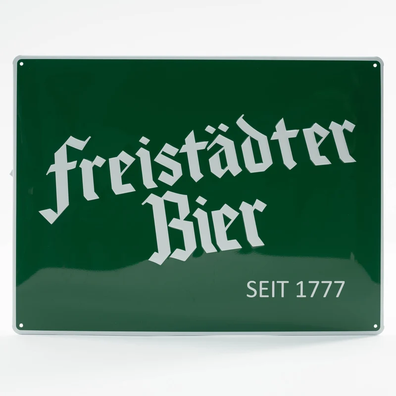 Freistädter Bier Werbetafel