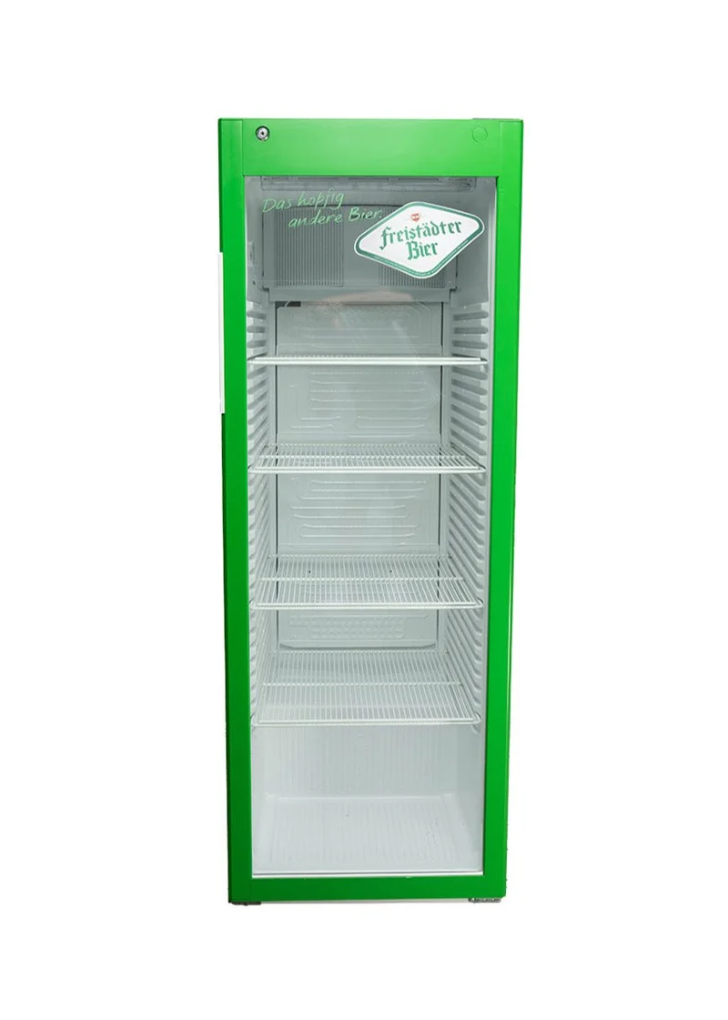 Freistädter Bier Kühlschrank mit Glastür
