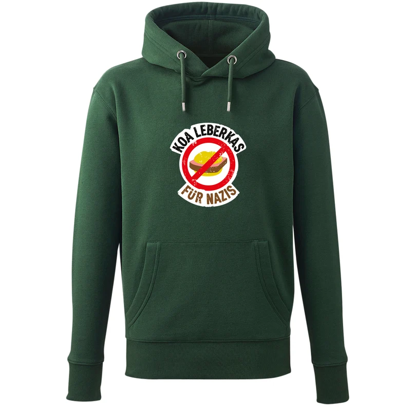 Hoodie "Koa Leberkas für Nazis"