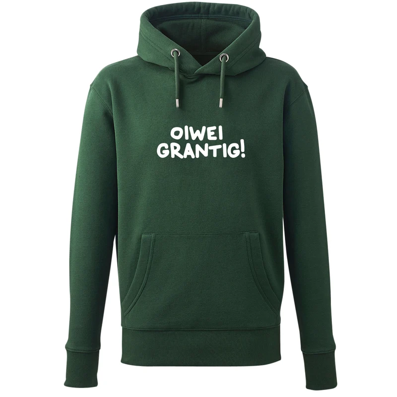 Hoodie "oiwei grantig!"