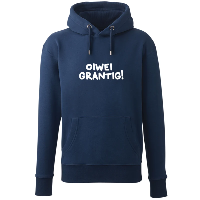 Hoodie "oiwei grantig!"
