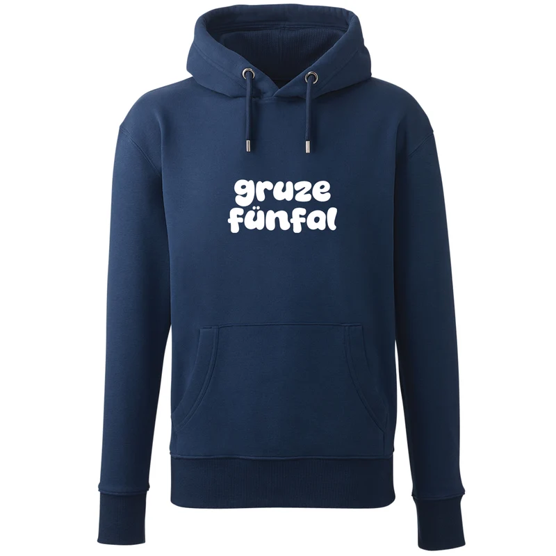 Hoodie "gruze fünfal"