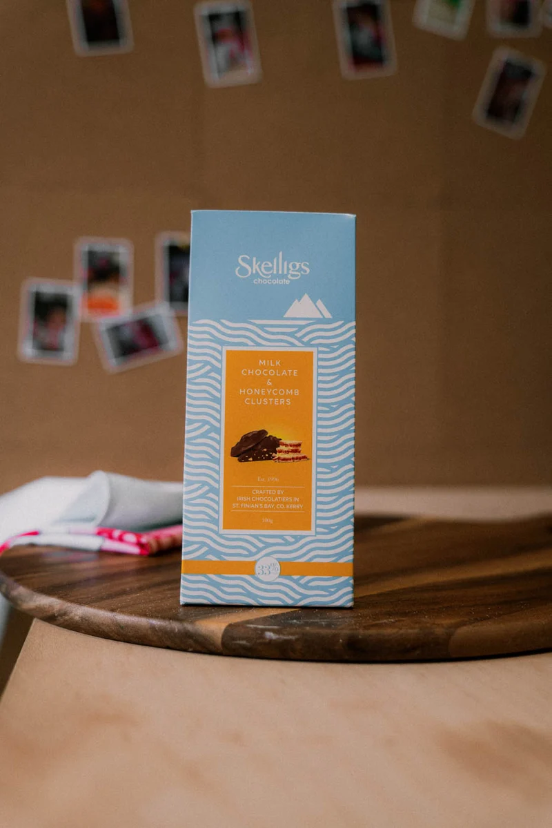 Milk Chocolate & Honeycomb Clusters | Skelligs Chocolate