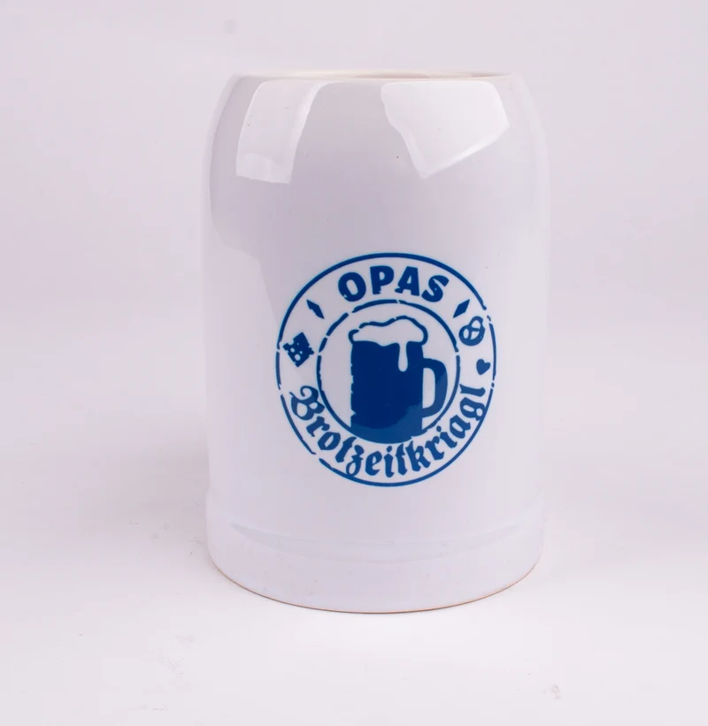 Bierkrug "Opas Brotzeitkriagl"