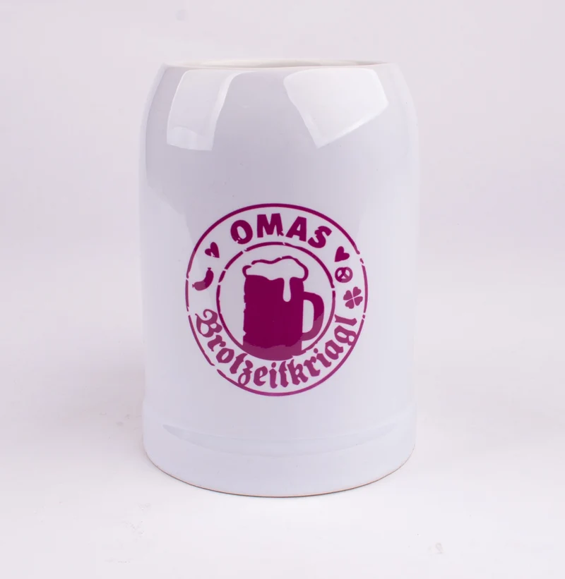 Bierkrug "Omas Brotzeitkriagl"