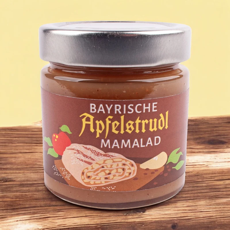 Fruchtaufstrich "Bayrische Apfelstrudl Mamalad"