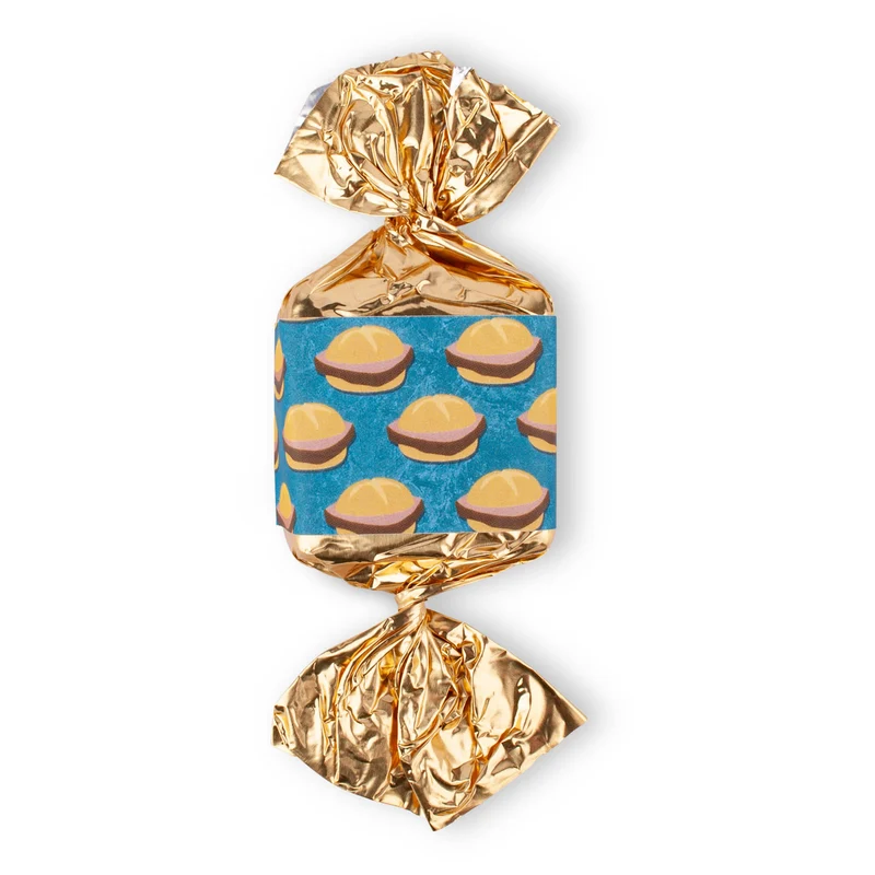 Nougat-Busserl "Leberkas"