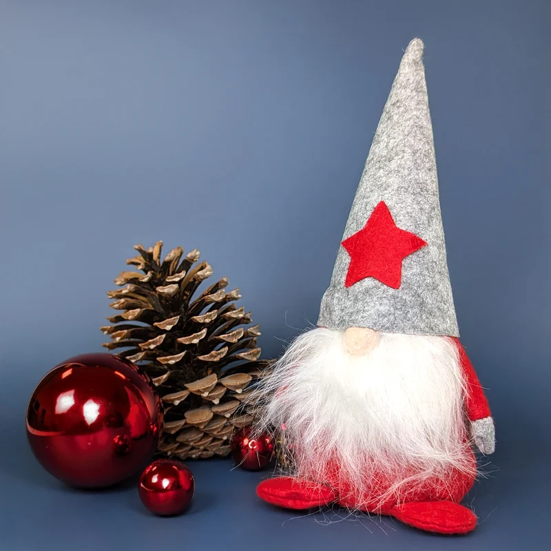 Weihnachtswichtel aus Filz | Weihnachtsdekoration