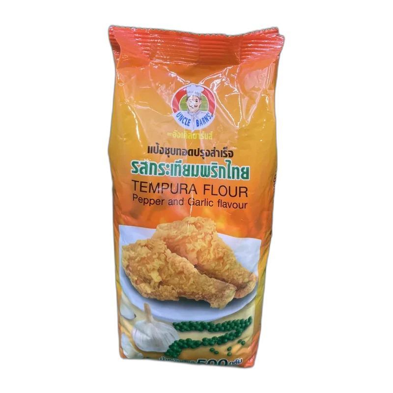 UNCLE BARN'S Tempura Flour Garlic Pepper 500G