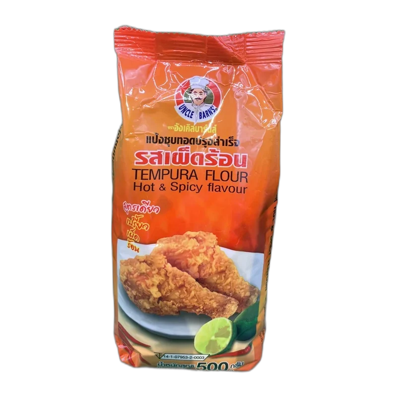 UNCLE BARN'S Tempura Flour Hot&Spicy 500G