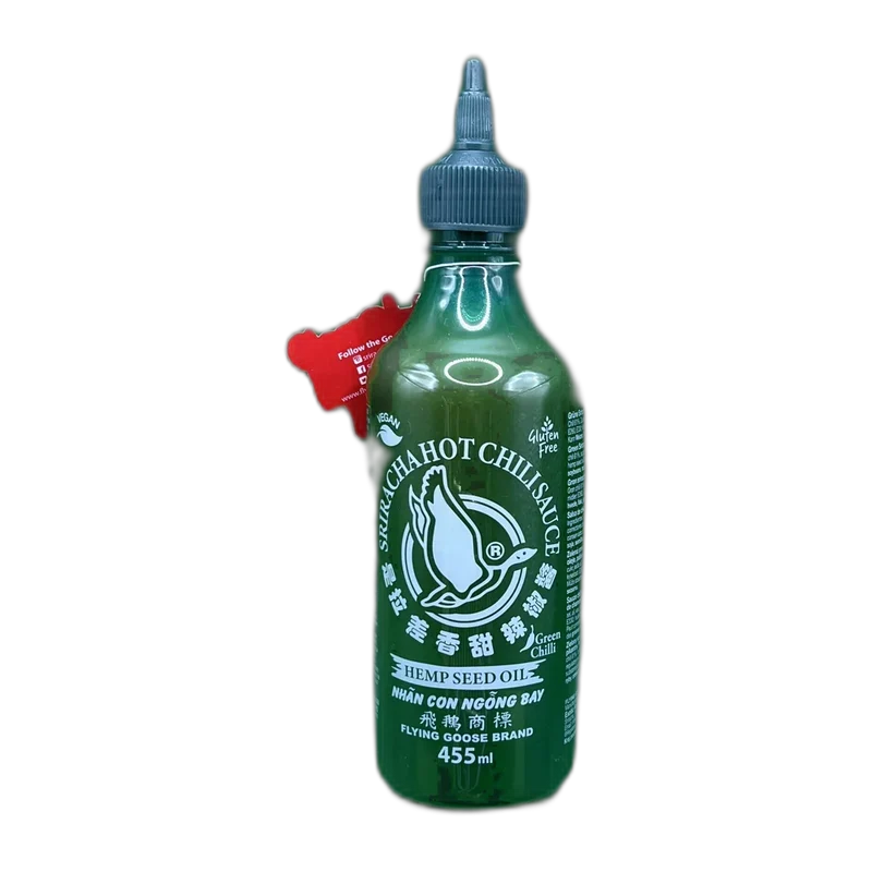 FLYING GOOSE Sriracha Mit Hanfsamen√∂l 455ML