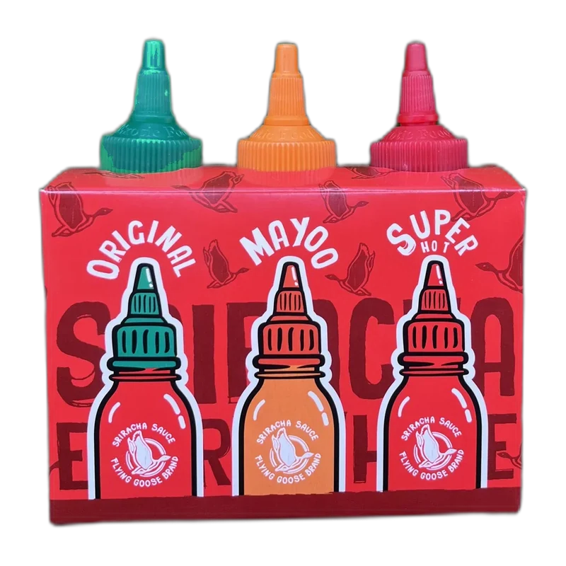 FLYING GOOSE Sriracha 3er Set 3x100ml