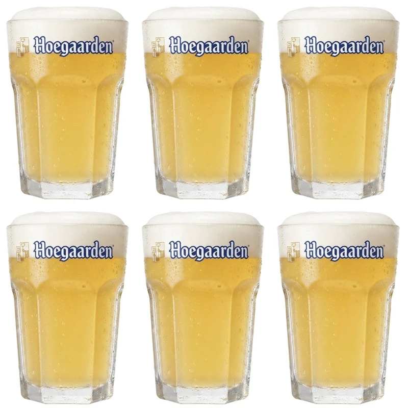 Hoegaarden Biergläser Weißbier 250 ml - 6 Stück