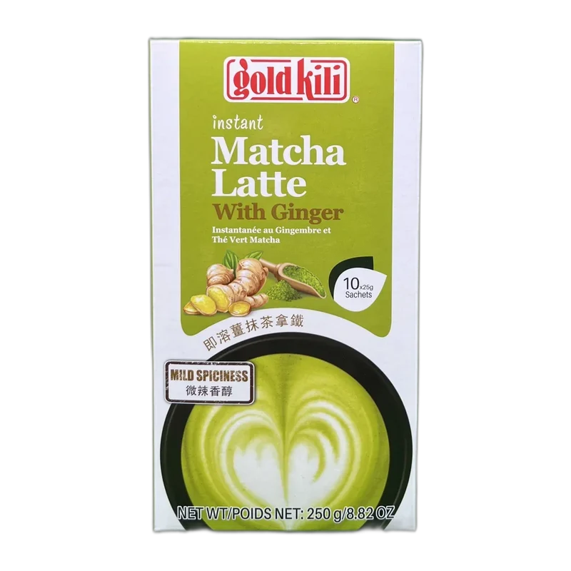 GOLD KILI Instant Matcha Latte m. Ingwer 250G