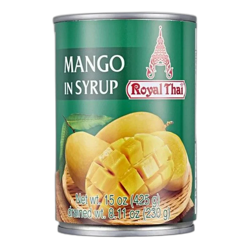 ROYAL THAI Mangoscheiben In Sirup 425G