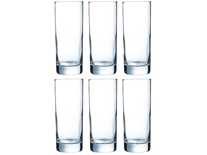 Arcoroc Longdrinkgläser Islande 290 ml - 6 Stücke
