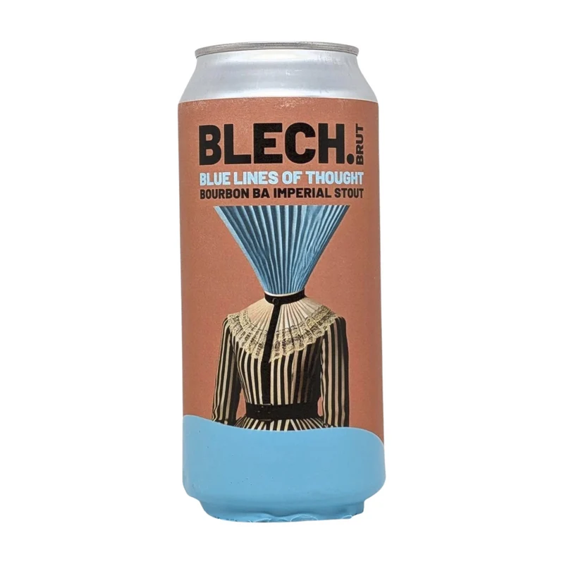 Blech.Brut Gold Lines: Blue Edition | Rum BA Stout