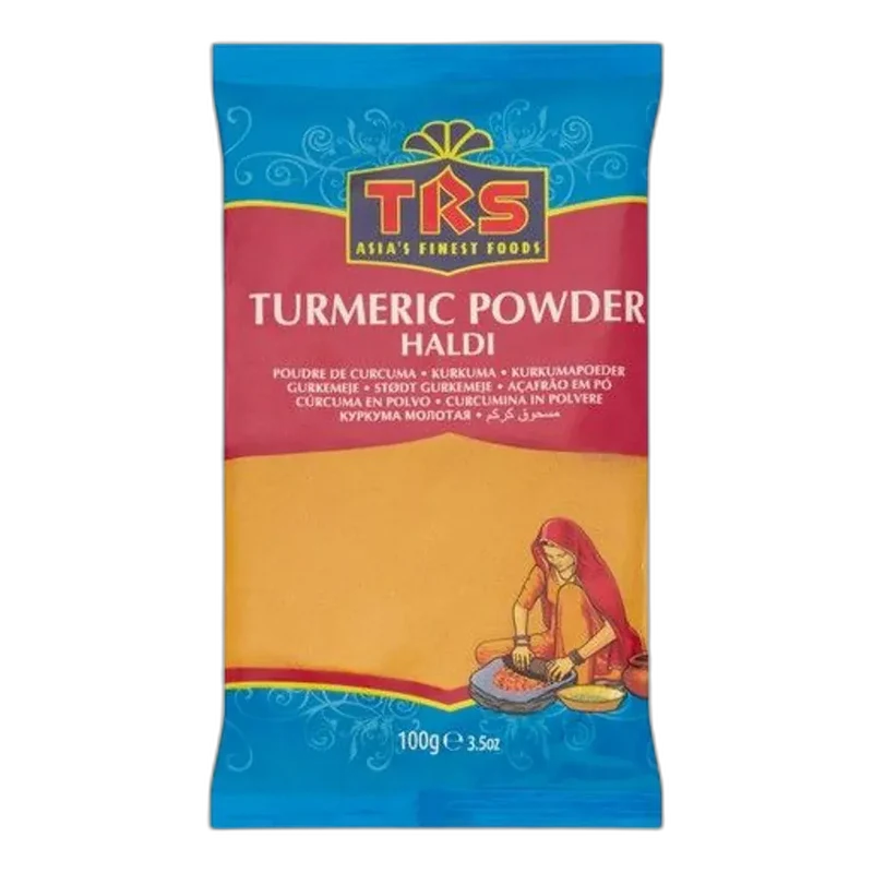 TRS Tumeric Powder/Haldi Kurkumapulver 100G