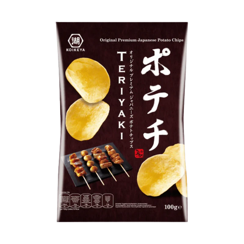 KOIKEYA Kartoffelchips Teriyaki 100G