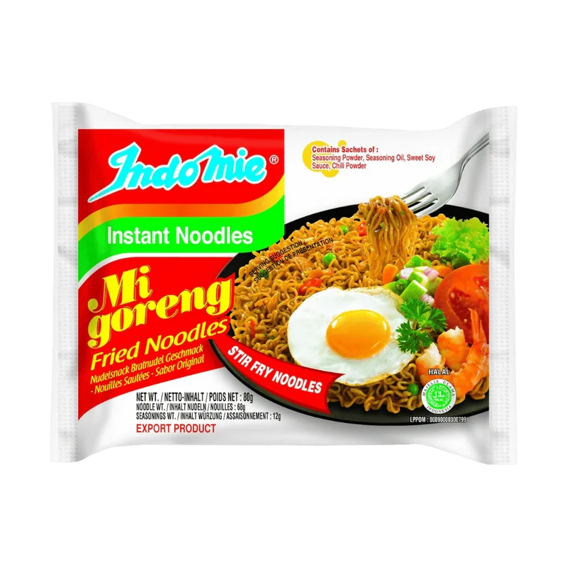INDOMIE Mi Goreng Classic Stir Fry Noodles 80G