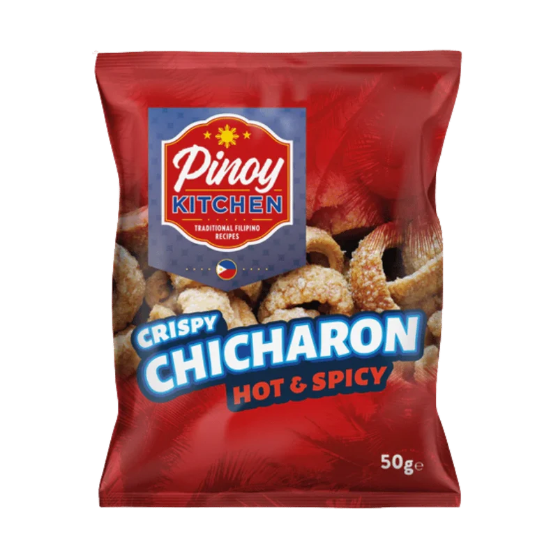 PINOY KITCHEN Chicharon Hot & Spicy 50G