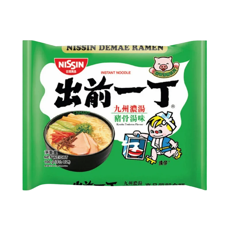 NISSIN Demae Ramen Kyushu Tonkotsu Flavor 100G