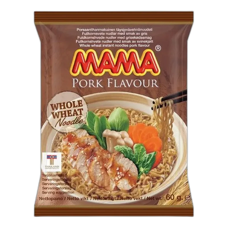 MAMA Instant Nudeln Pork Vollkorn 60G