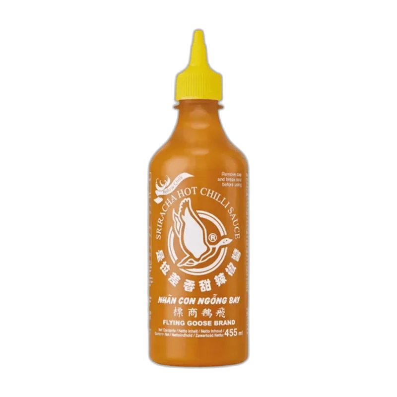 FLYING GOOSE Sriracha Gelb 455ML