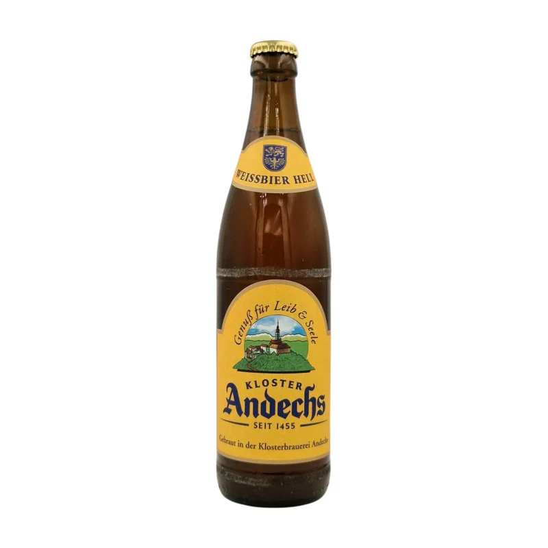 Klosterbrauerei Andechs Wiessbier Hell | Weizen