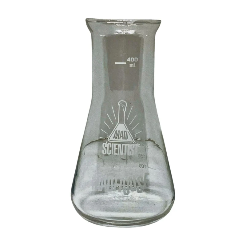 Mad Scientist Erlenmayer Glass | Glass