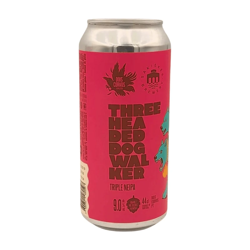 Dois Corvos x Sakiškės Brewery Three Headed Dog Walker | New England TIPA
