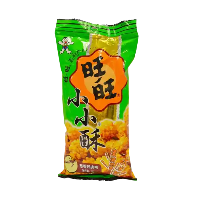 WANT WANT Mini Fried Crackers Chicken(grün)60G
