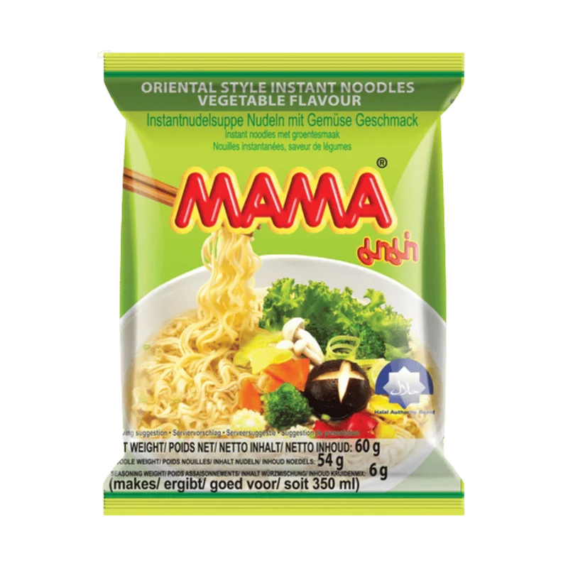 MAMA Instant Reisnudeln Gemüse Pk 60G