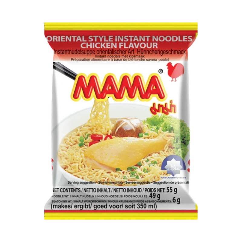 MAMA Instant Nudeln Huhn Pk 55G