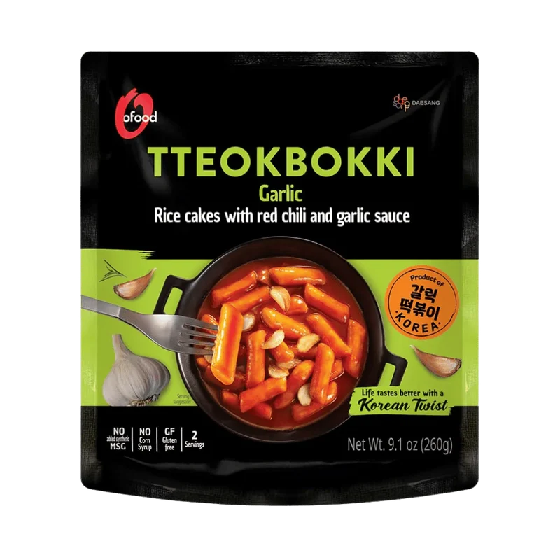 OFOOD Tteokbokki Chilli & Knoblauchsauce 260G