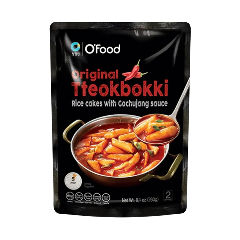 OFOOD Tteokbokki Mit Gochujang Sauce 260G