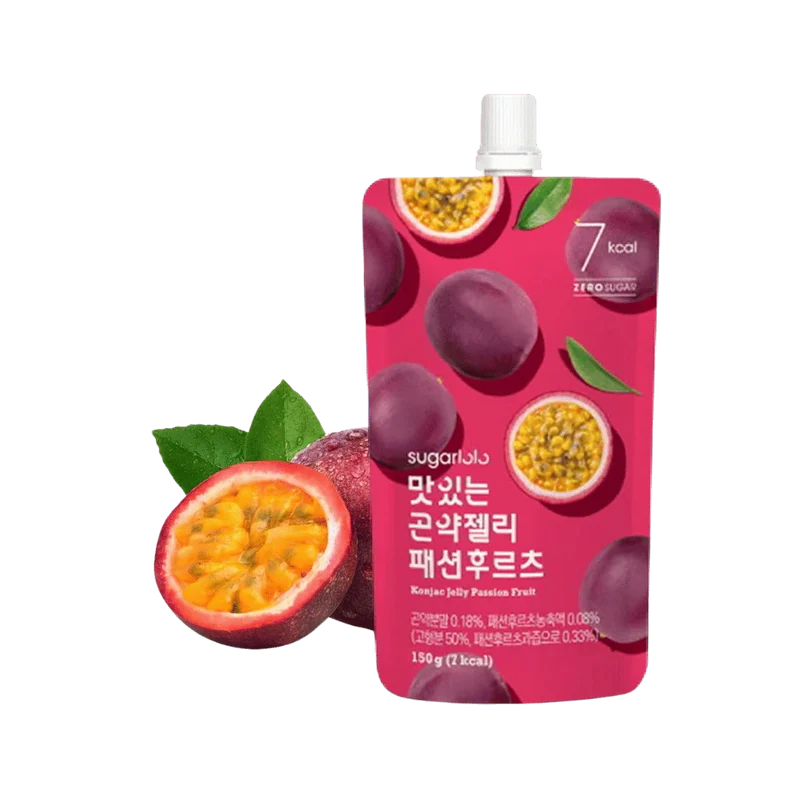 SUGARLOLO Konjak Jelly Maracuja Geschmack 150G