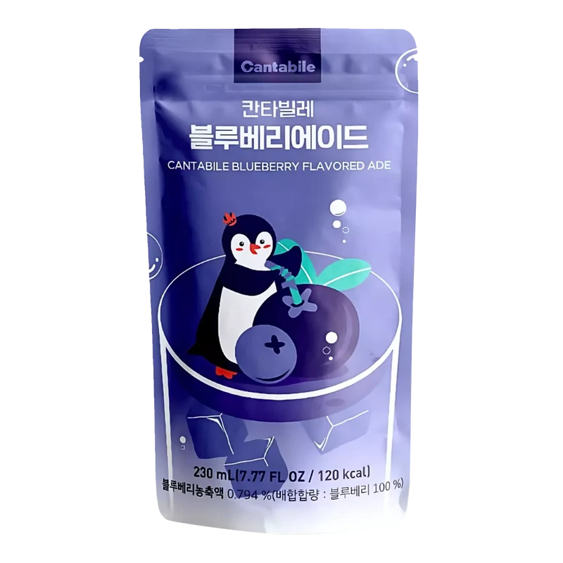 CANTABILE Flavoured Ade Blueberry 230ML