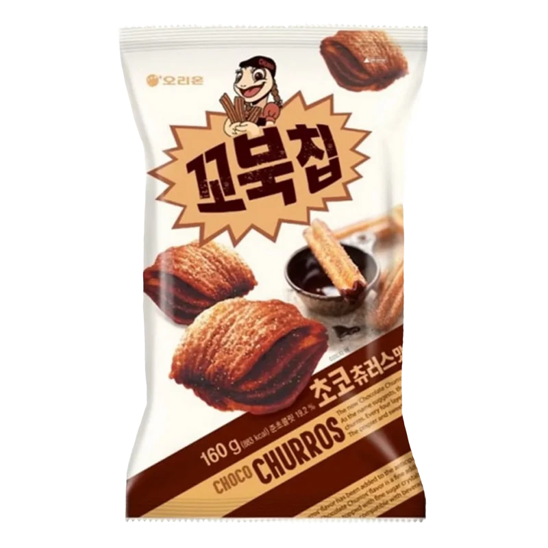 ORION Turtle Chips Schoko Churros 160G