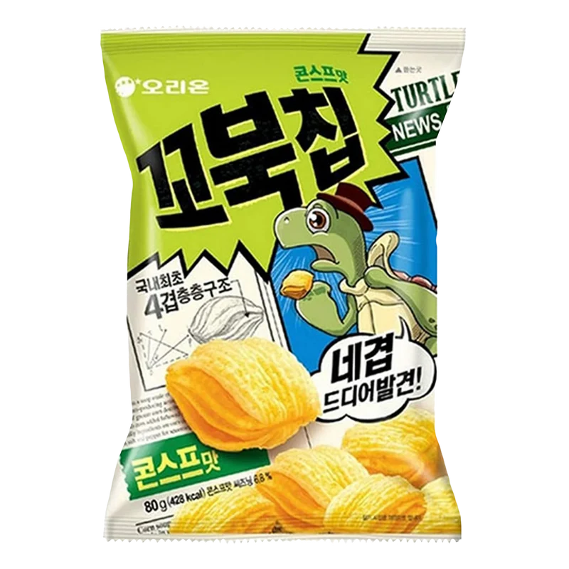 ORION Turtle Chips Maisgeschmack 80G